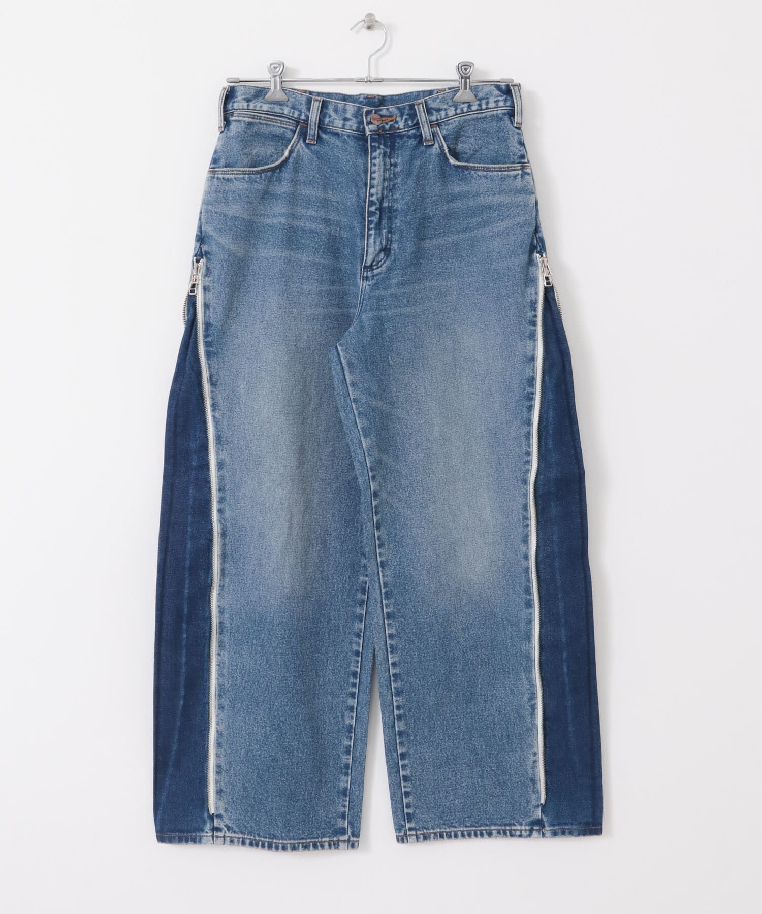 Sonny Label 「Wrangler　WREMAKE SIDE ZIP FLARE」|デニム|