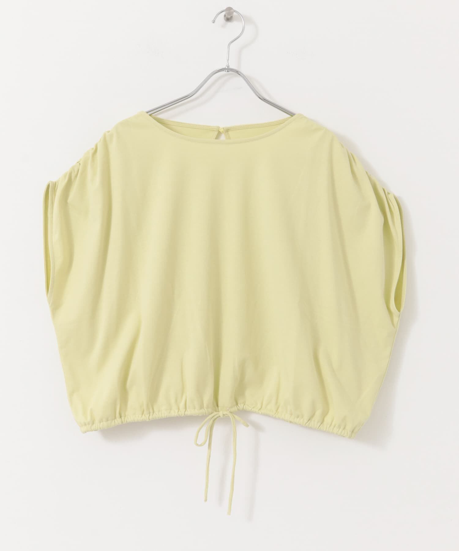 URBAN RESEARCH ROSSO「『UR TECH』F by ROSSO　UVCUTバックオープンクロップドTシャツ」|Tシャツ・カットソー|