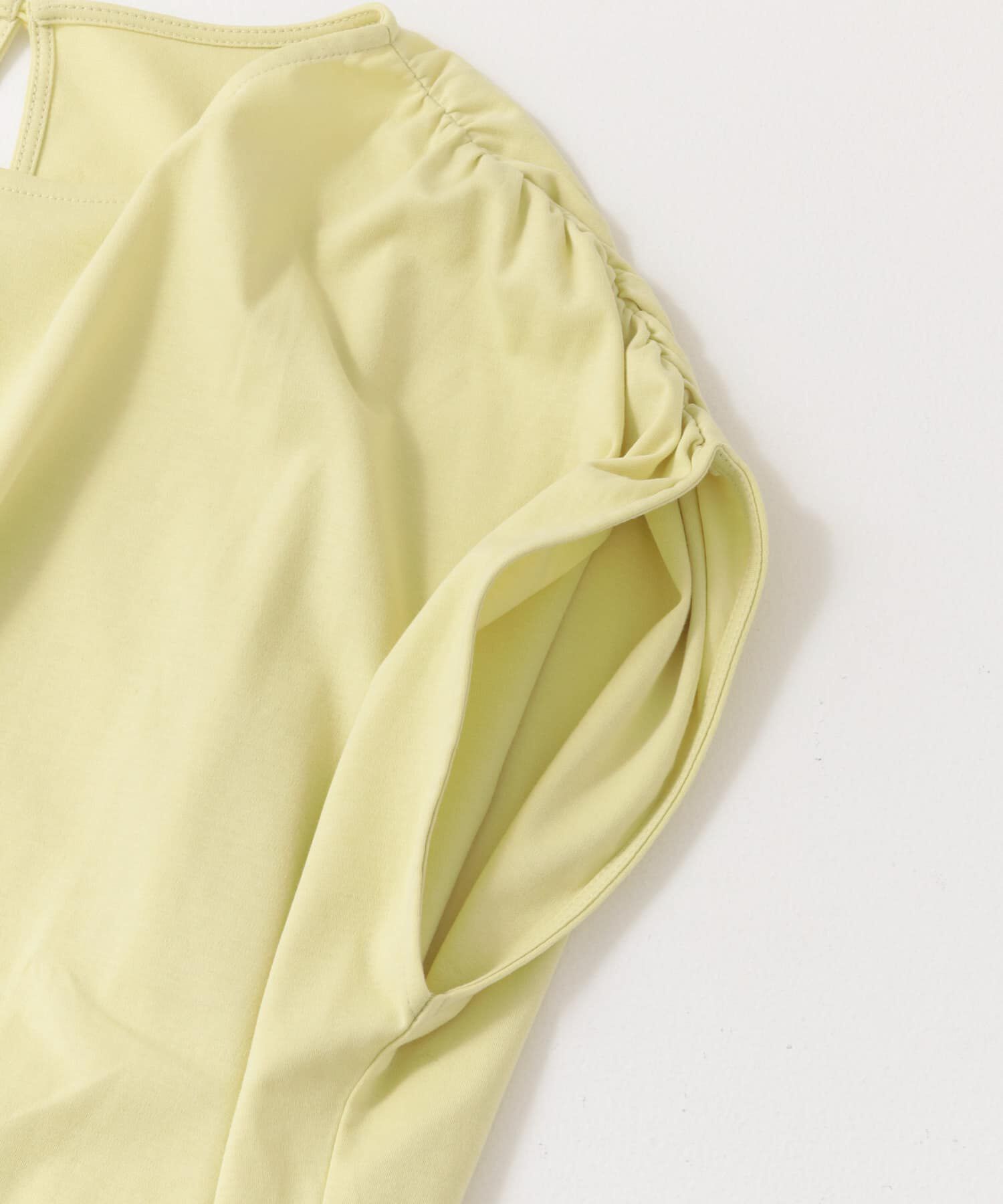 URBAN RESEARCH ROSSO「『UR TECH』F by ROSSO　UVCUTバックオープンクロップドTシャツ」|Tシャツ・カットソー|