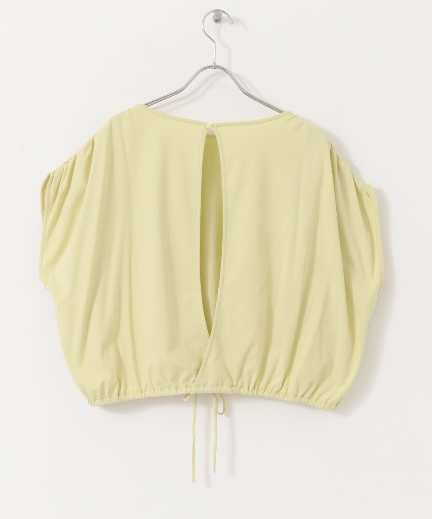 URBAN RESEARCH ROSSO「『UR TECH』F by ROSSO　UVCUTバックオープンクロップドTシャツ」|Tシャツ・カットソー|