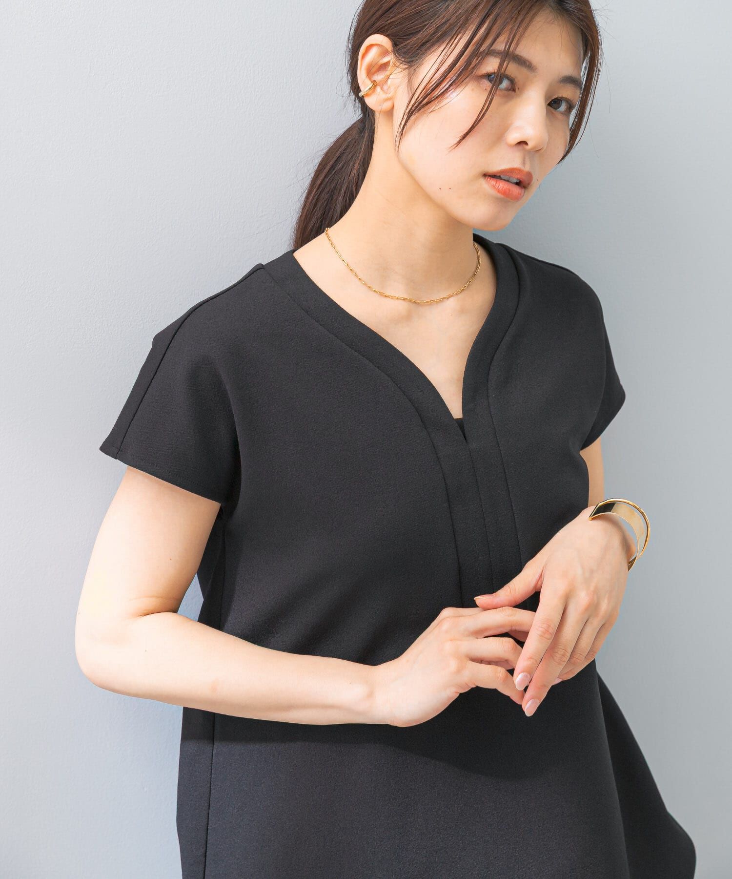 URBAN RESEARCH ROSSO「F by ROSSO　クールタッチペプラムプルオーバー+イージーパンツ」|その他|