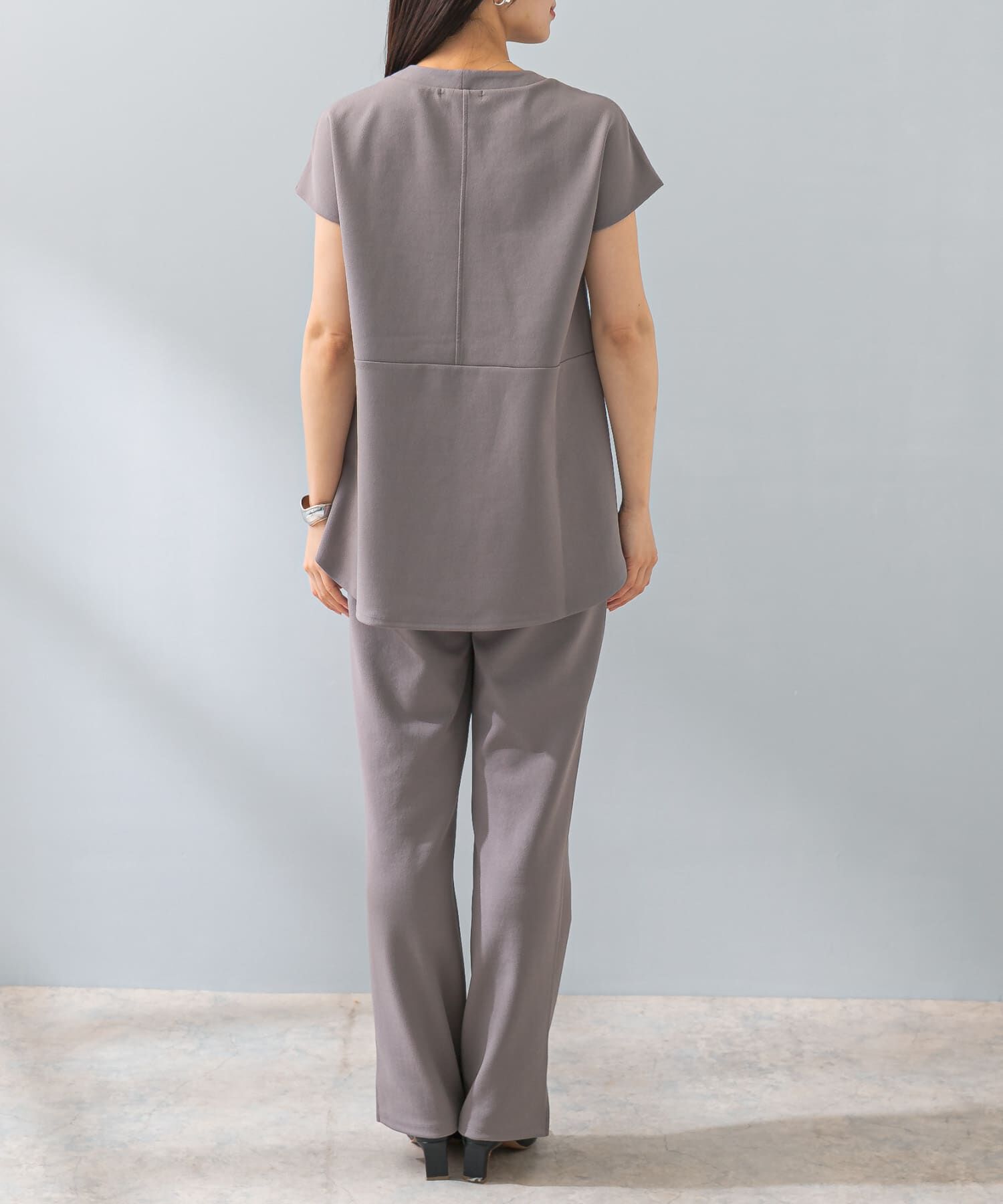 URBAN RESEARCH ROSSO「F by ROSSO　クールタッチペプラムプルオーバー+イージーパンツ」|その他|