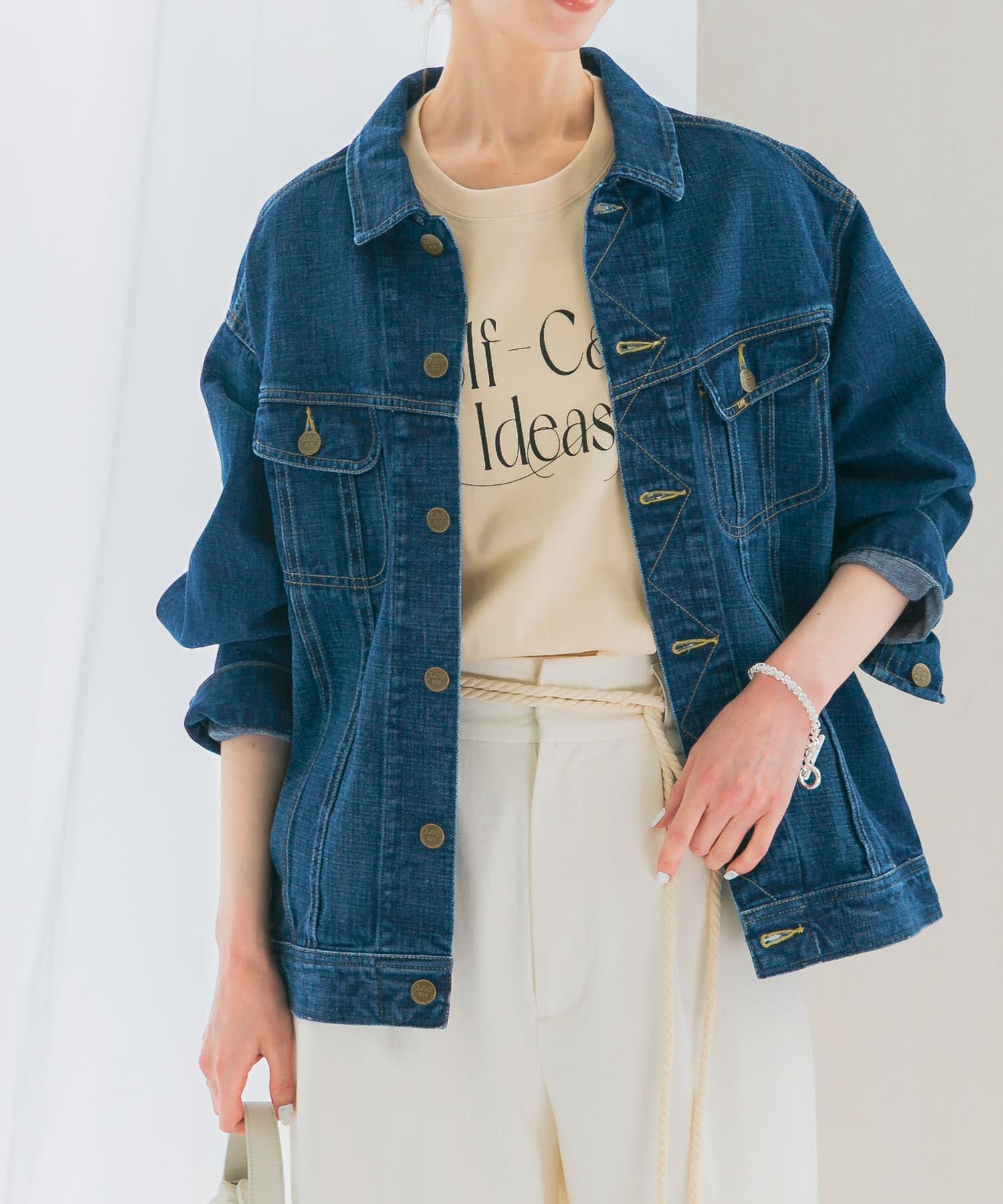 URBAN RESEARCH ROSSO「WAVEUNION　SELF CARE IDEA T-SHIRTS」|Tシャツ・カットソー|ベージュ