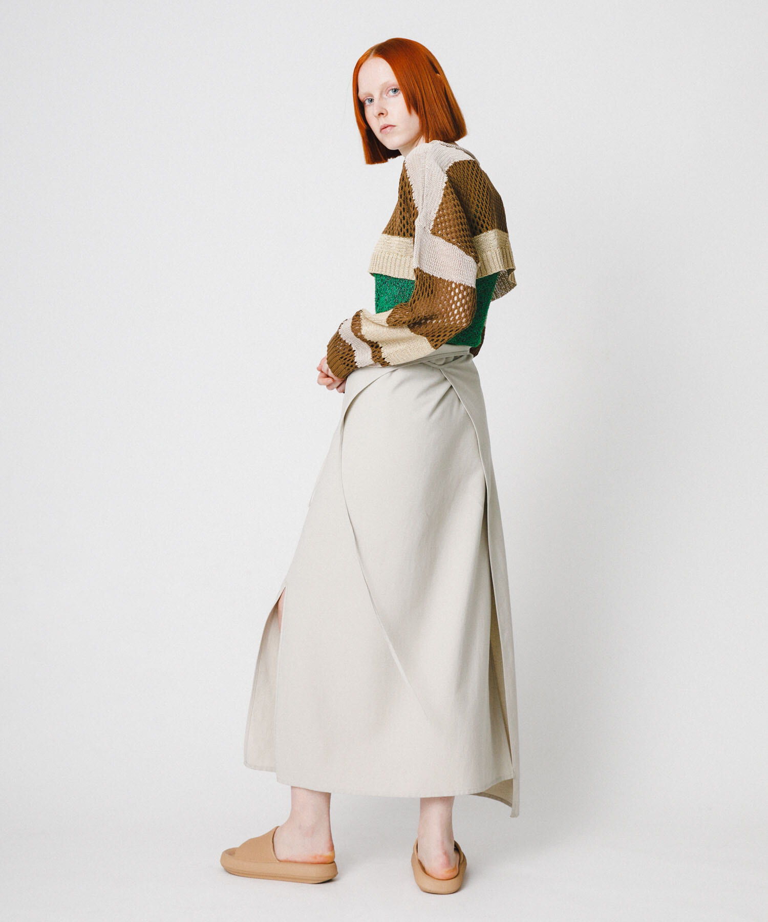 LAATO「short net po」|ニット・セーター|