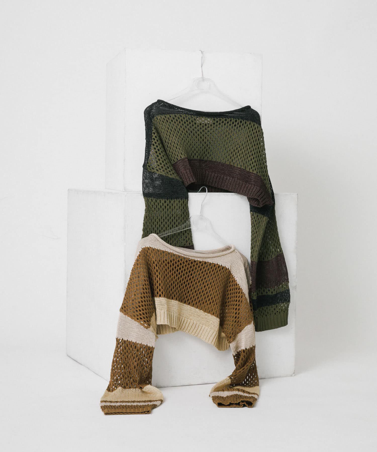 LAATO「short net po」|ニット・セーター|