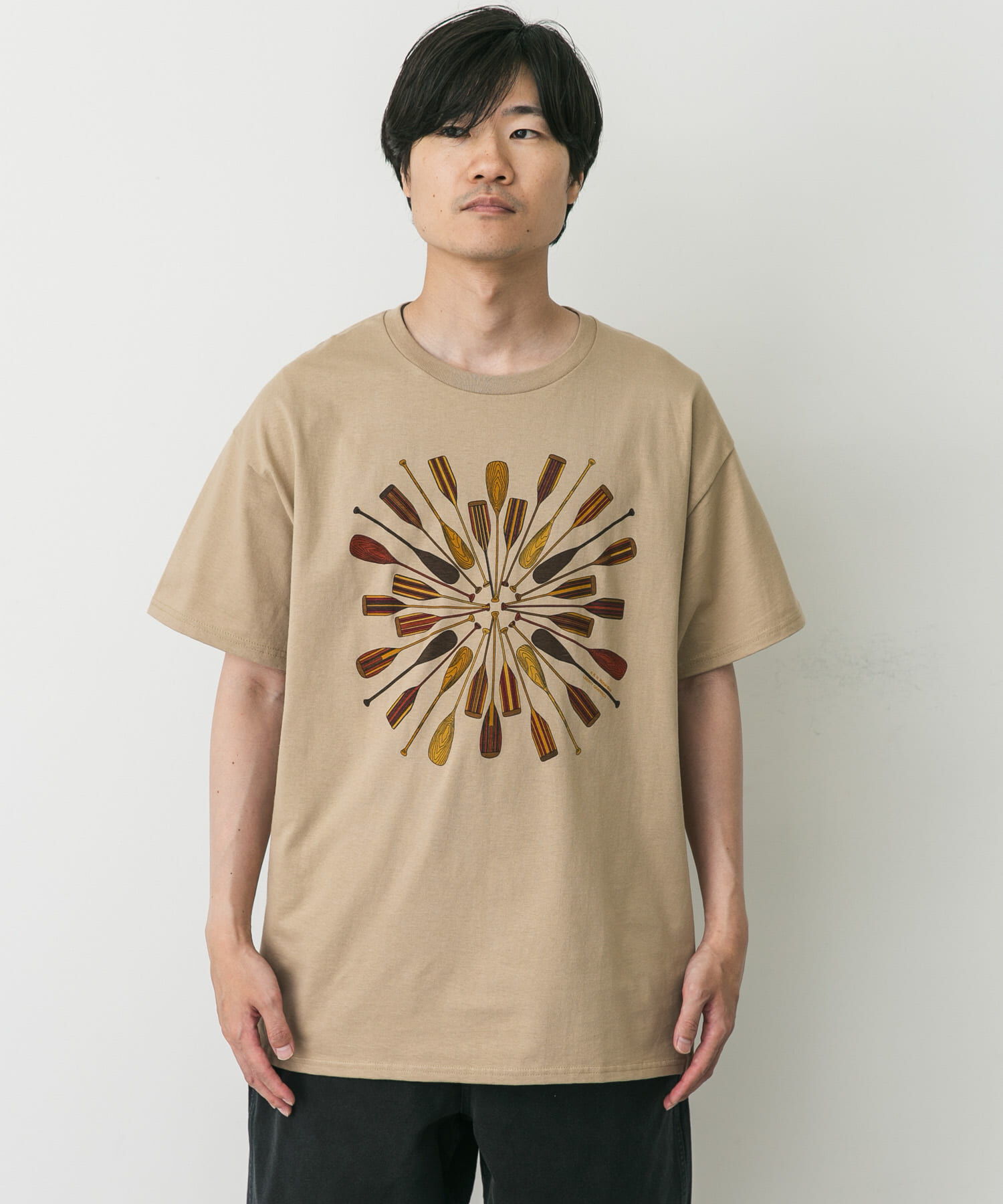 URBAN RESEARCH DOORS「LIBERTY GRAPHICS　Paddles」|Tシャツ・カットソー|
