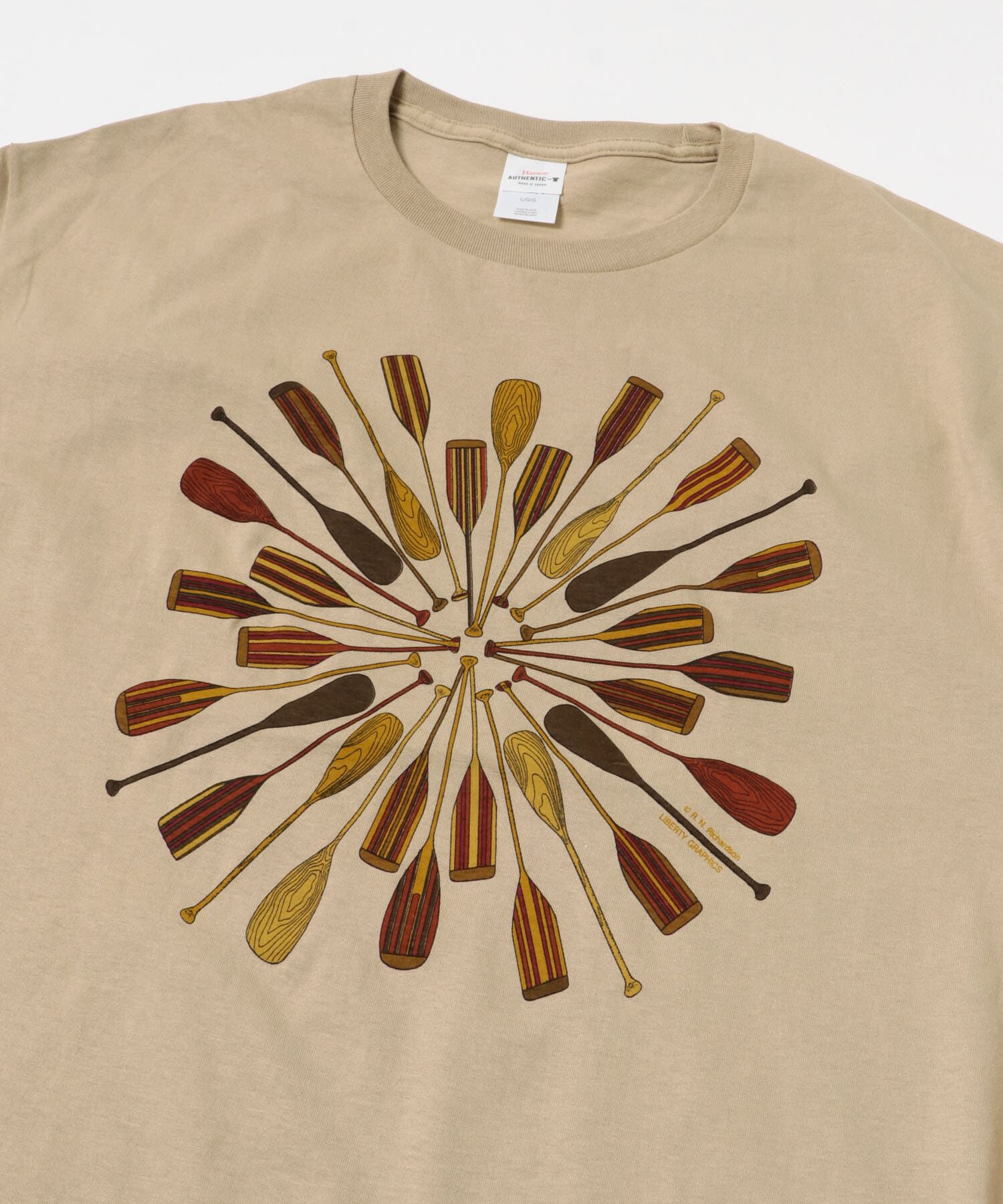 URBAN RESEARCH DOORS「LIBERTY GRAPHICS　Paddles」|Tシャツ・カットソー|