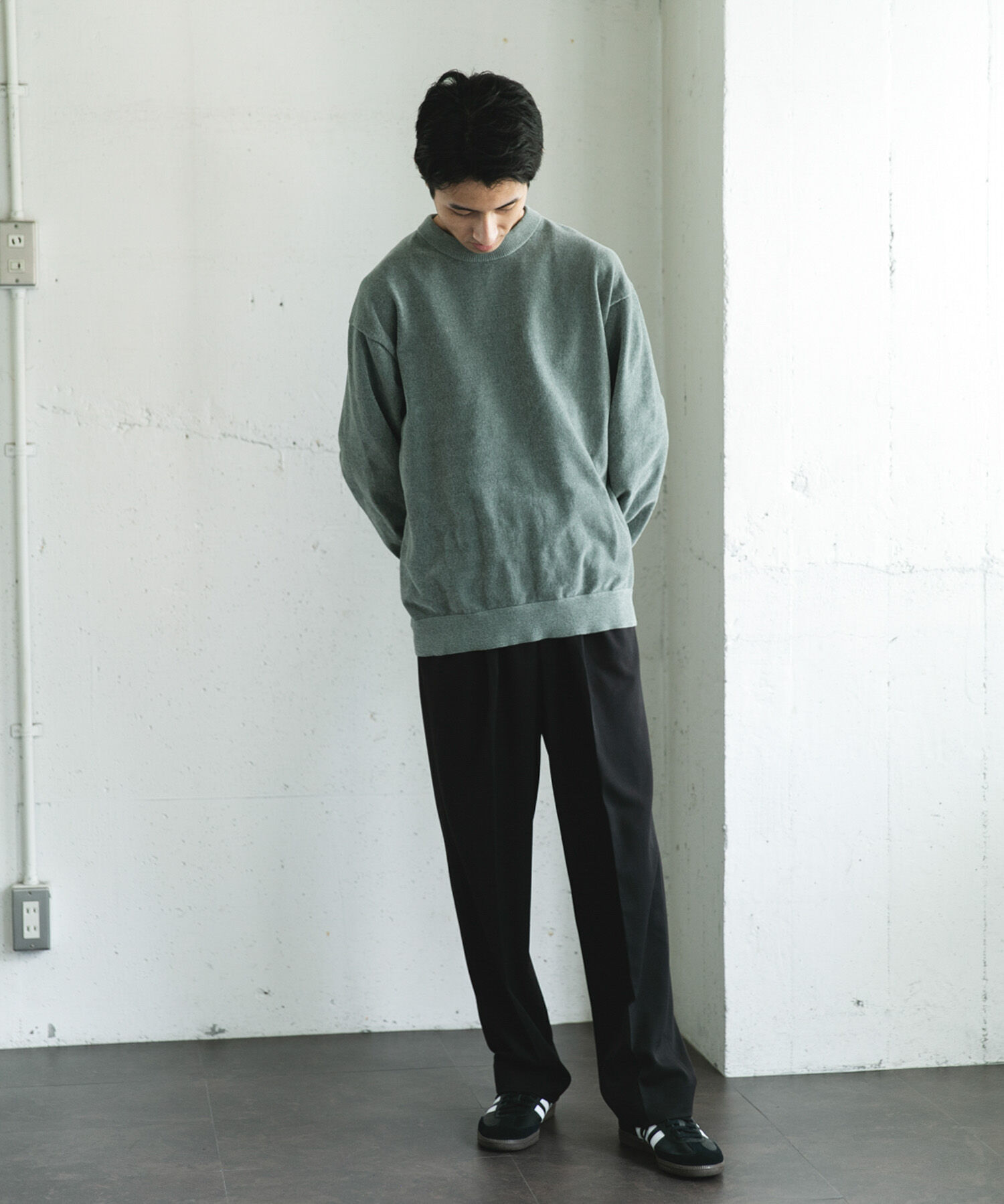 URBAN RESEARCH DOORS「モールニットプルオーバー」|ニット・セーター|