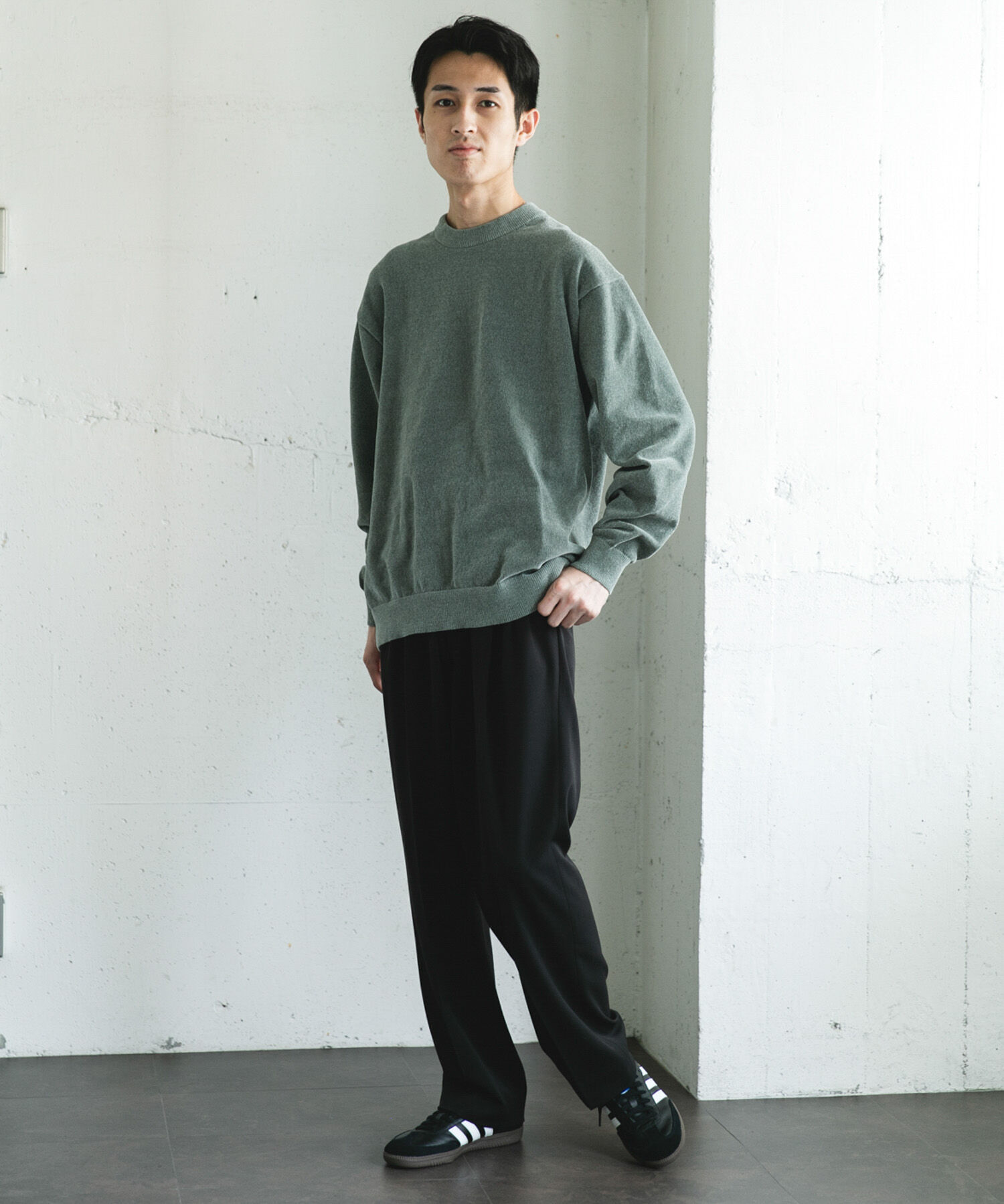 URBAN RESEARCH DOORS「モールニットプルオーバー」|ニット・セーター|