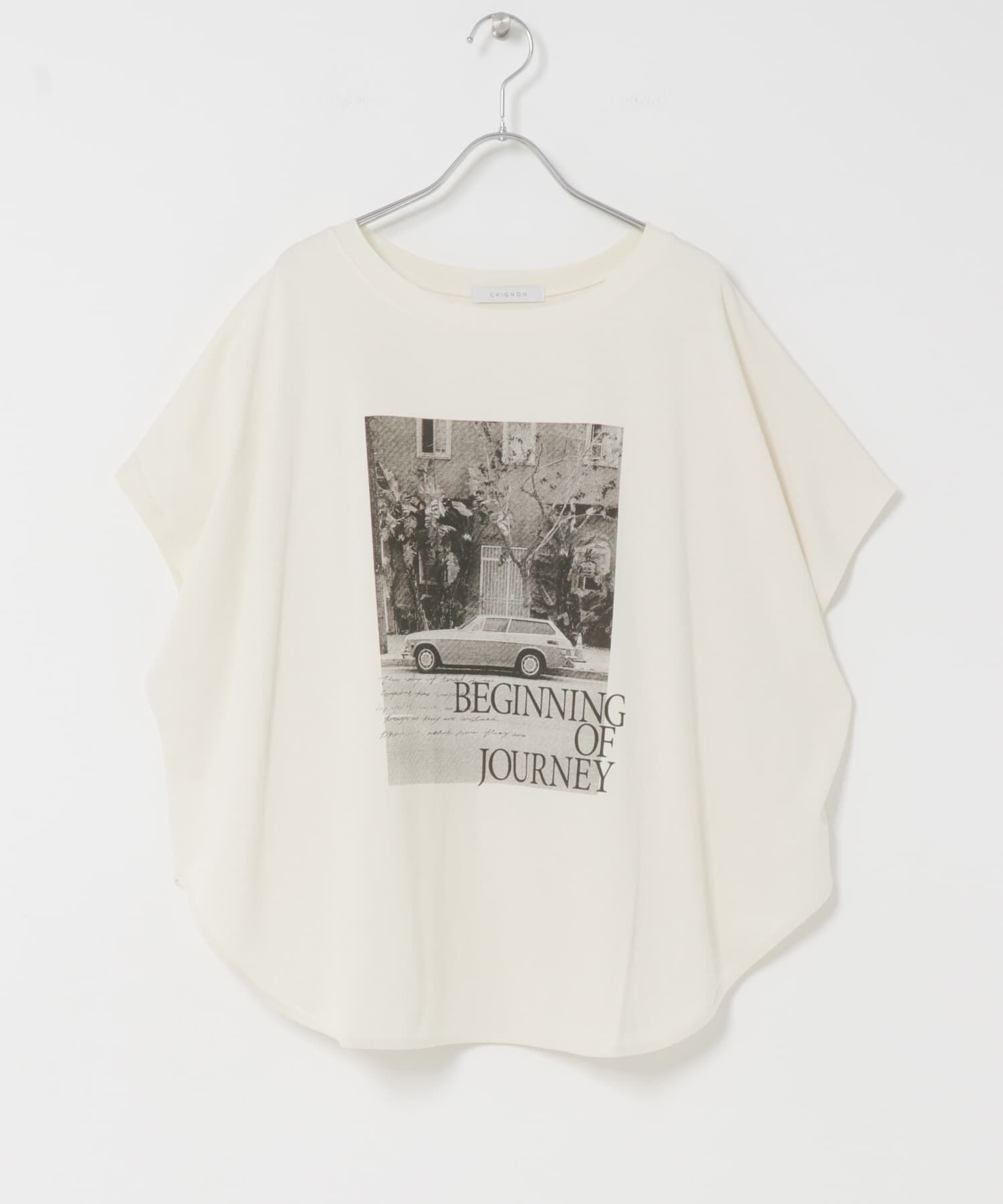 URBAN RESEARCH ROSSO「CHIGNON　photo　ドルマンカットソー」|Tシャツ・カットソー|