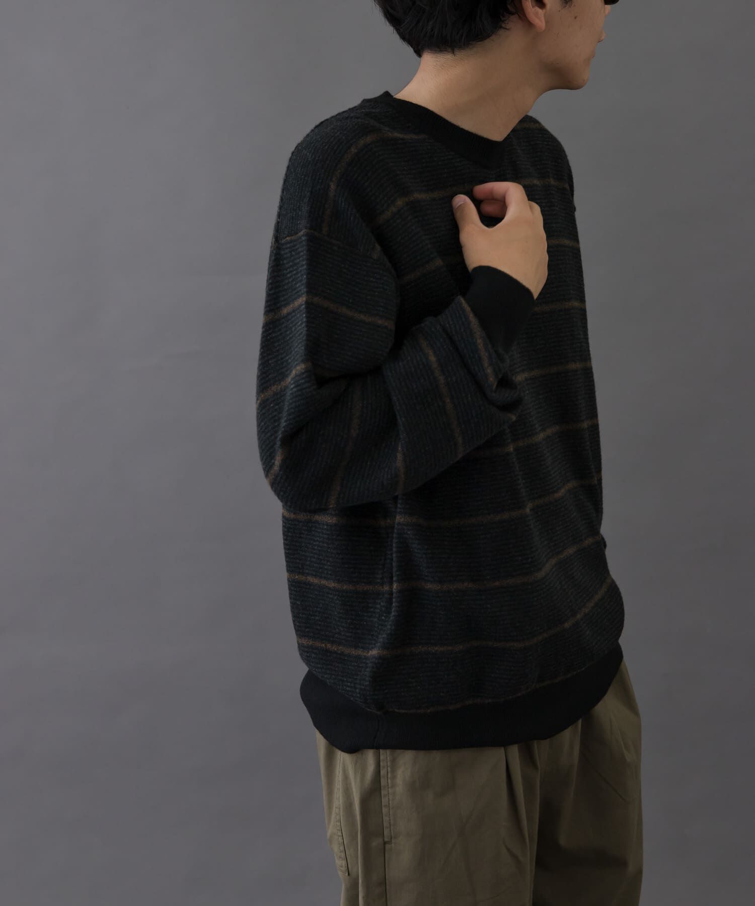 URBAN RESEARCH DOORS「FORK&SPOON 　PROVORONEプルオーバーニット」|ニット・セーター|