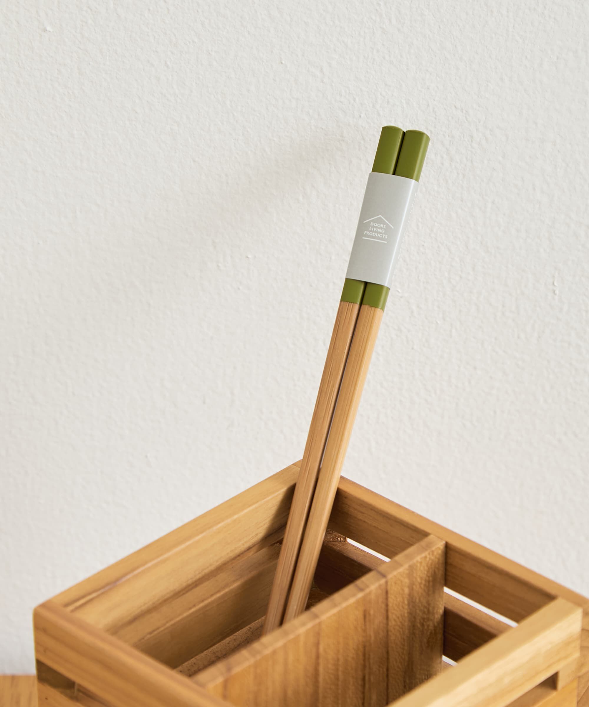 URBAN RESEARCH DOORS「DOORS LIVING PRODUCTS　カラー竹箸 23cm」|食器・キッチングッズ|グリーン系その他