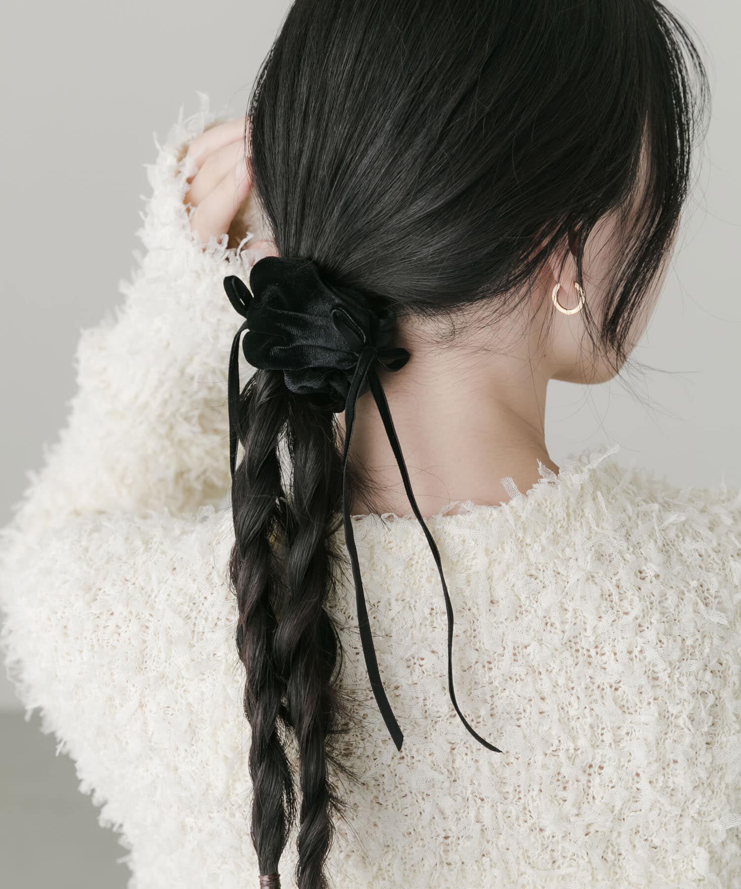 SMELLY「ベロアリボンヘアカフ」|その他|