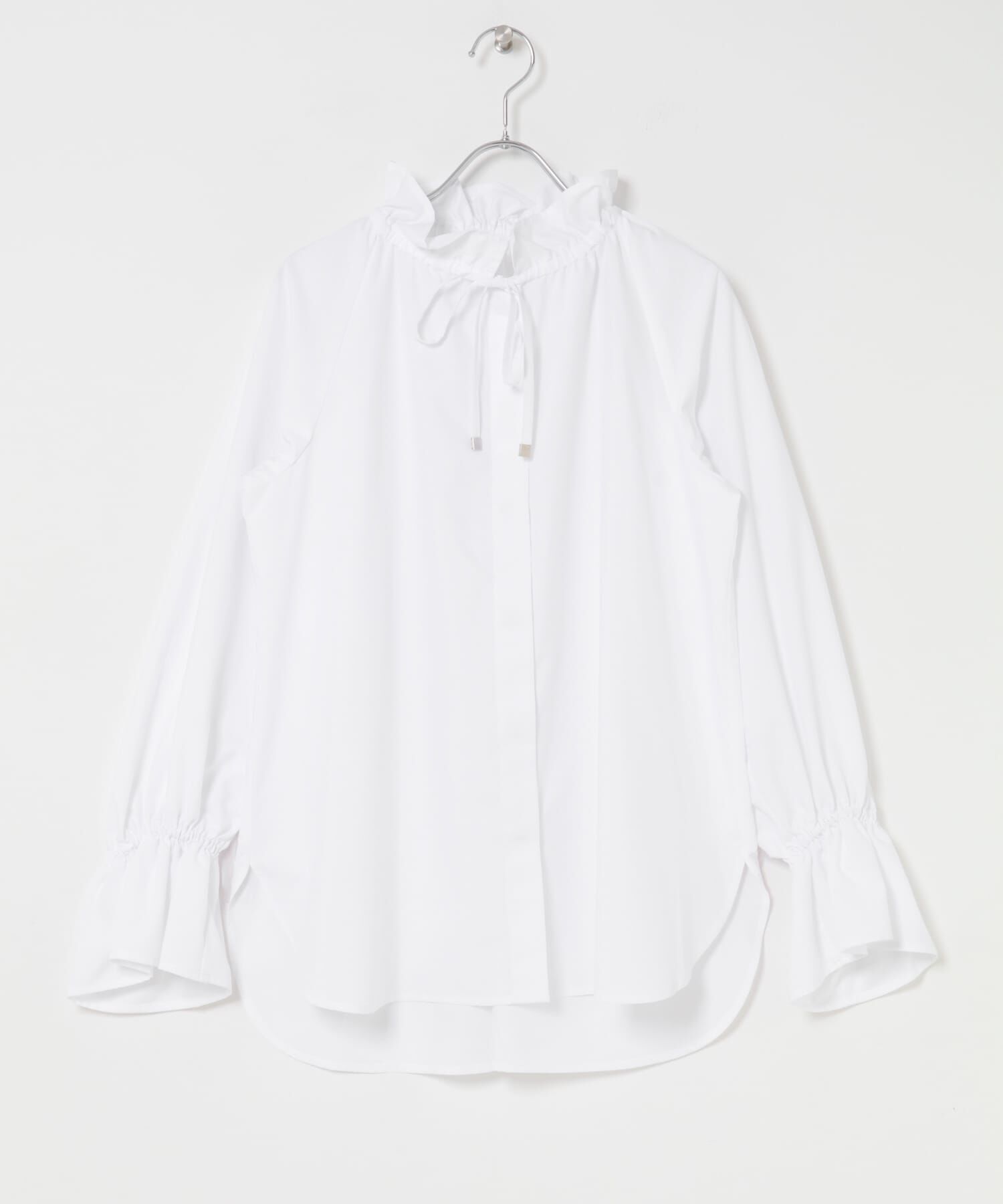 URBAN RESEARCH ROSSO「フリルカラーブラウス」|シャツ・ブラウス|