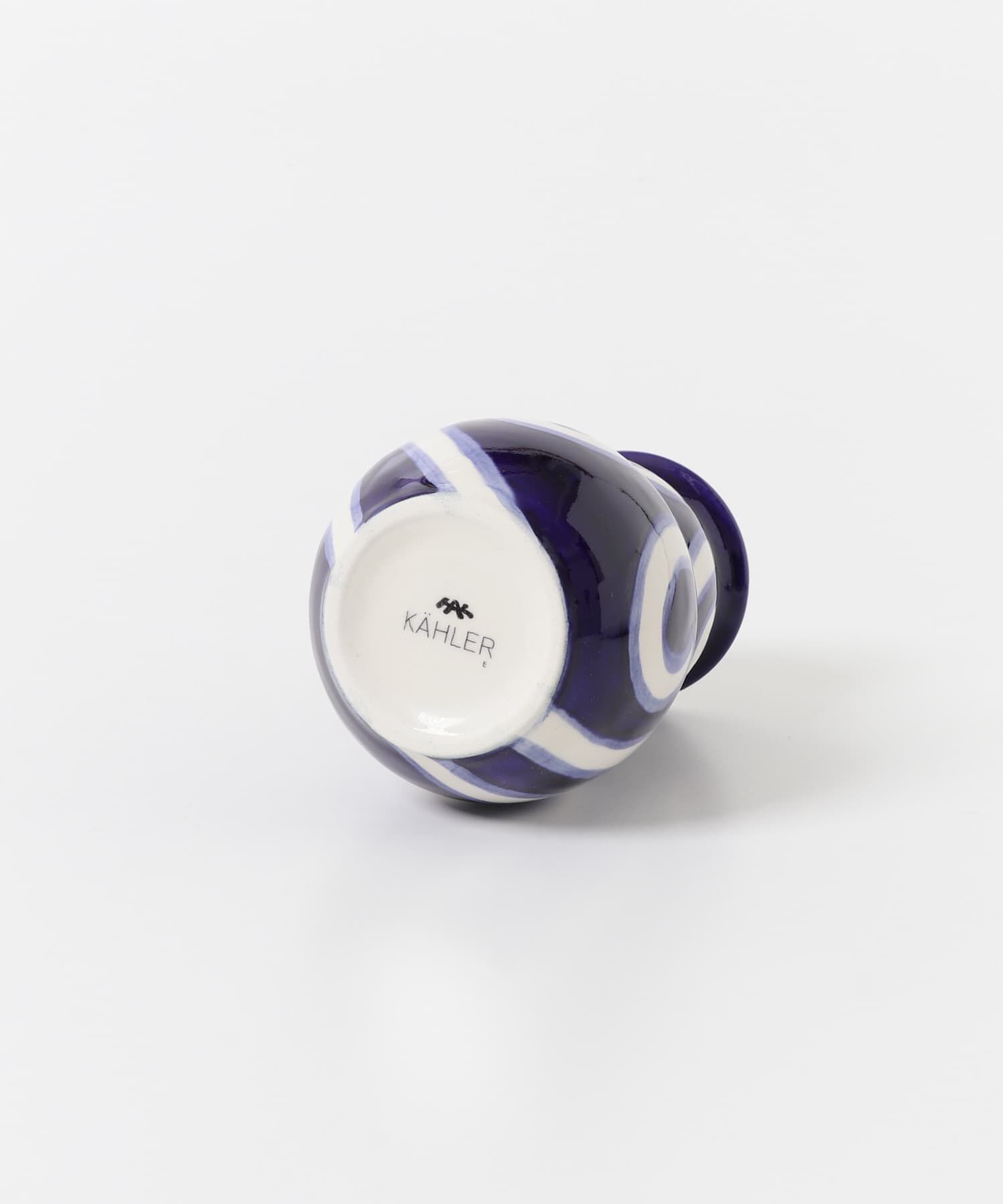 URBAN RESEARCH DOORS「KAHLER　Tulle ベース (ブルー) H13cm」|フラワーベース|