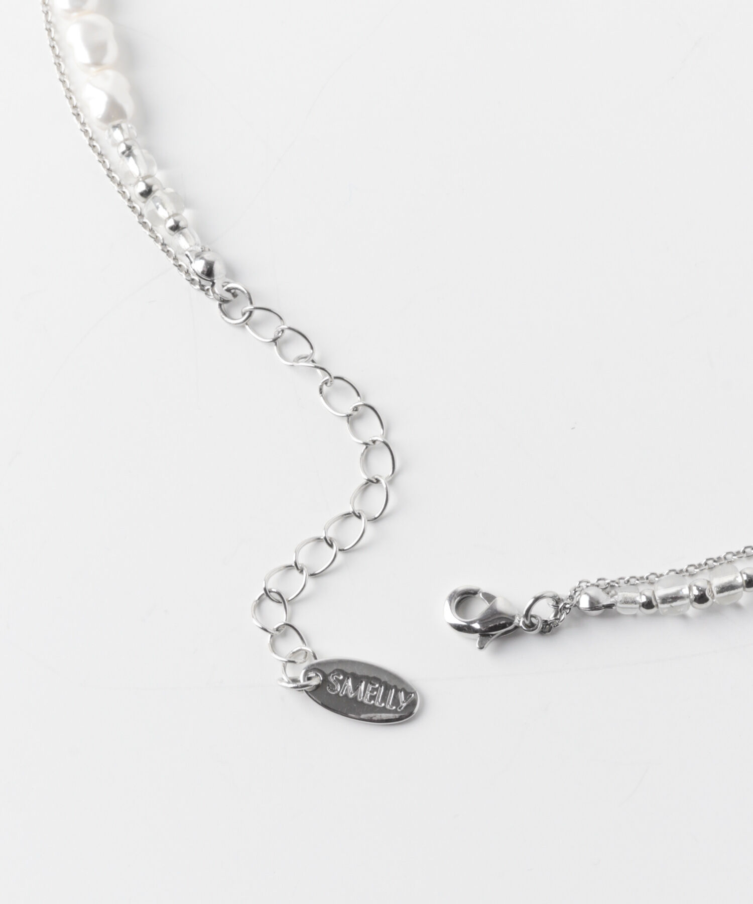 SMELLY「マルチビーズレイヤードネックレス」|ネックレス|