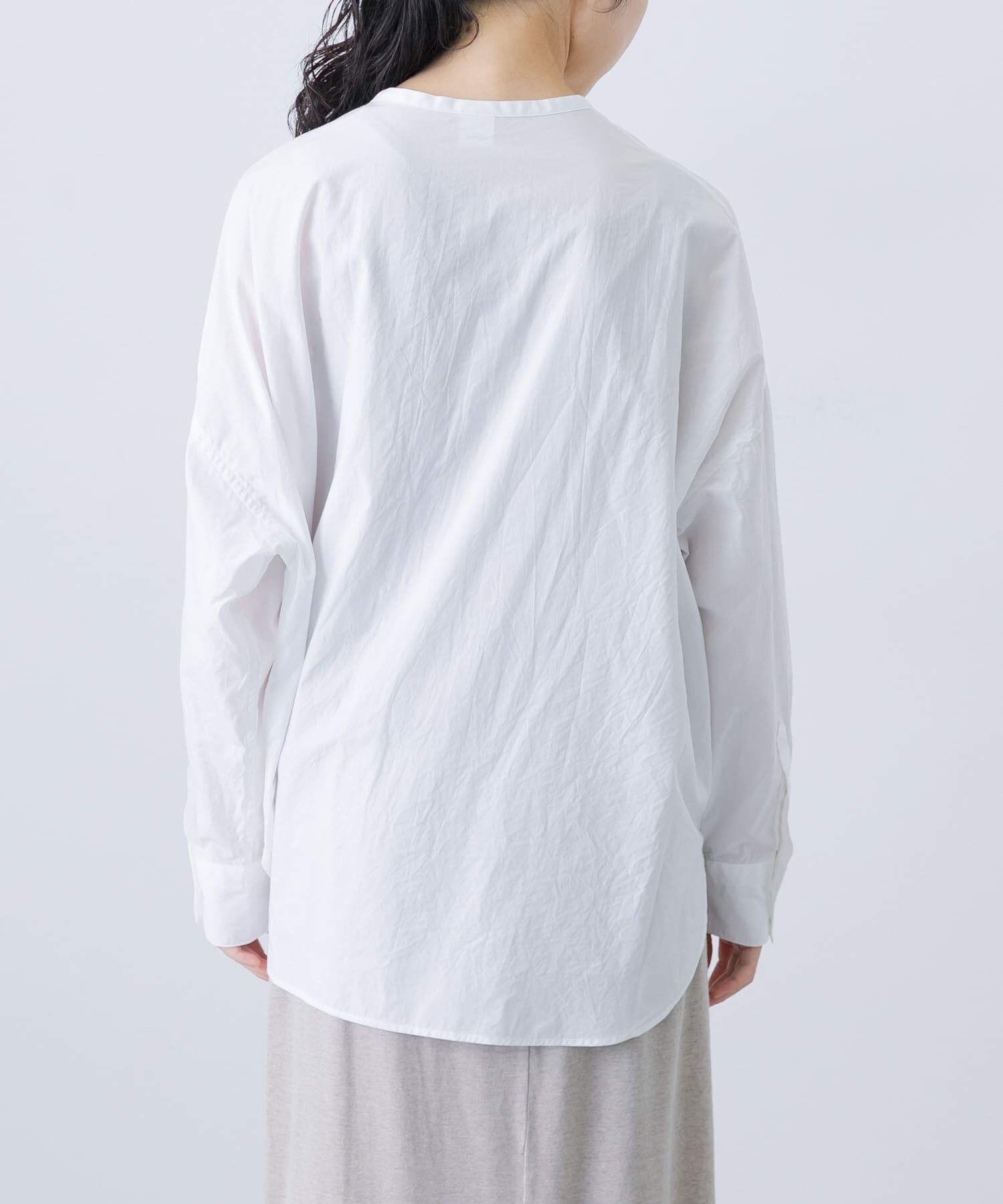 かぐれ「コットンダブルポケットワイドシャツ」|シャツ・ブラウス|