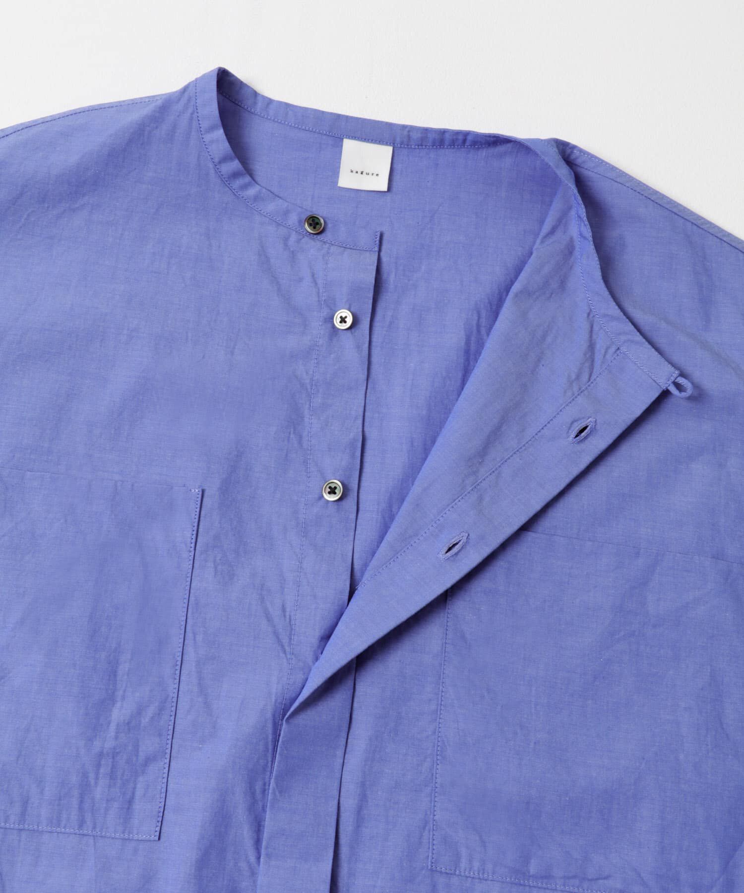 かぐれ「コットンダブルポケットワイドシャツ」|シャツ・ブラウス|