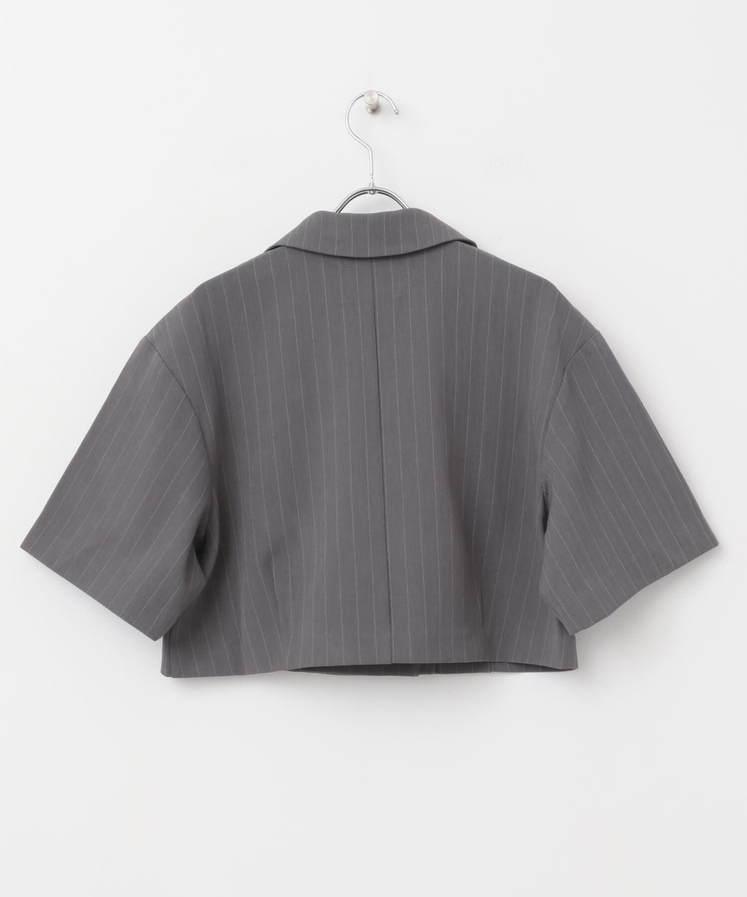  「ストライプショートジャケット」|その他|