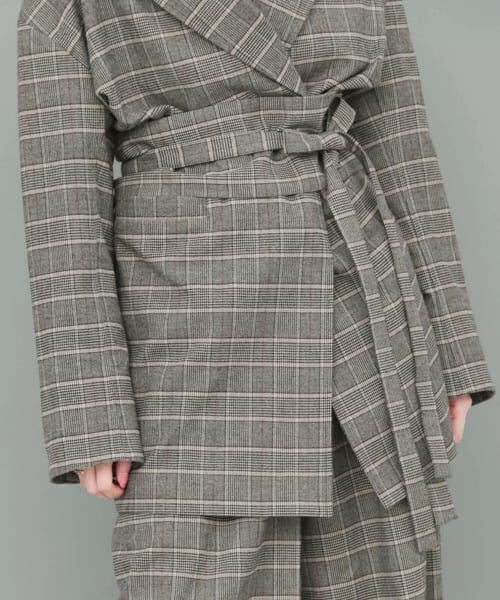  「チェックワイドベルト&there4;」|ベルト|