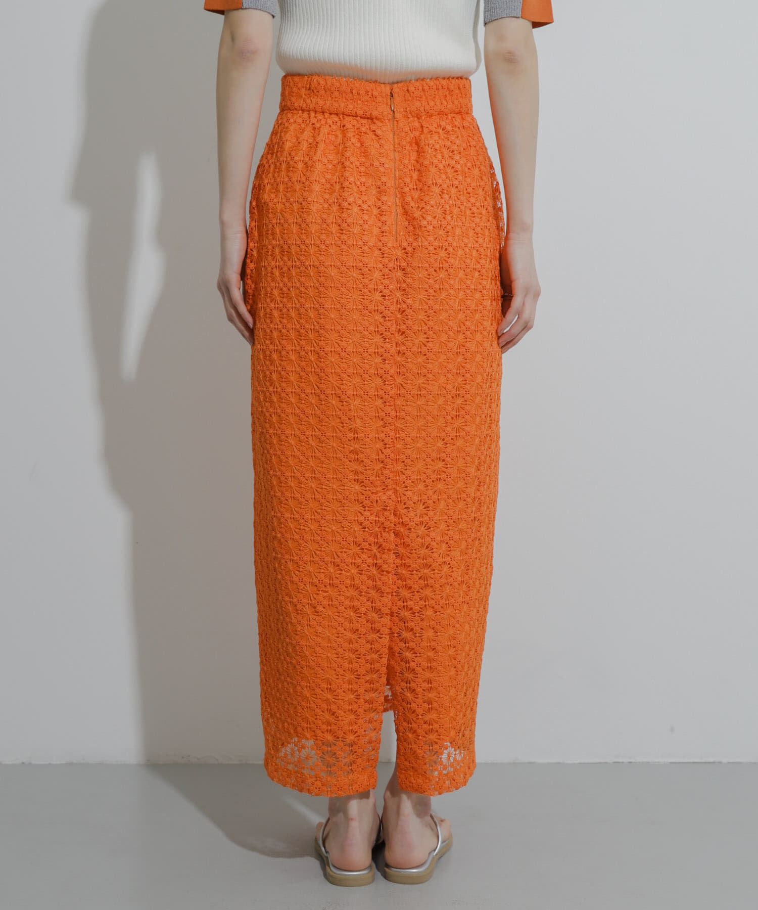 SENSE OF PLACE by URBAN RESEARCH「パイピングレーススカート」|スカート|