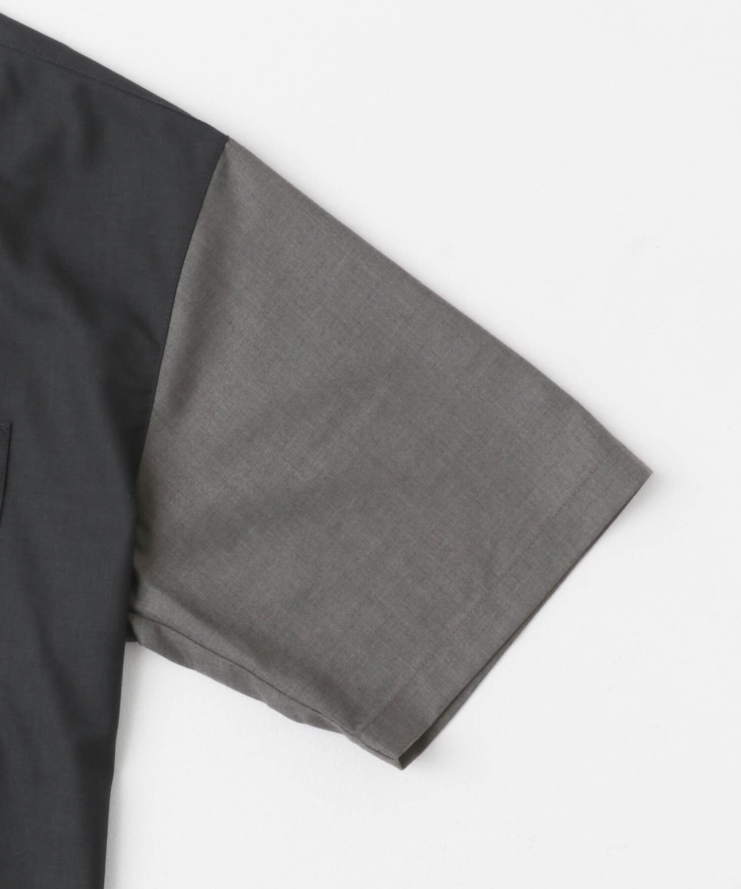 SENSE OF PLACE by URBAN RESEARCH「バイカラーオープンカラーショートスリーブシャツ」|シャツ・ブラウス|