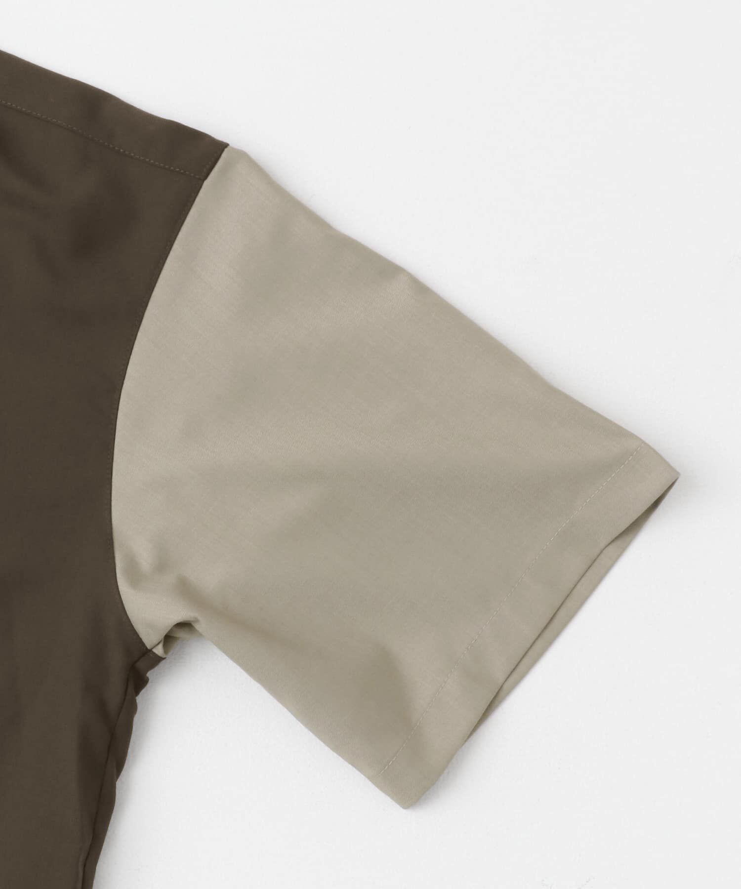 SENSE OF PLACE by URBAN RESEARCH「バイカラーオープンカラーショートスリーブシャツ」|シャツ・ブラウス|