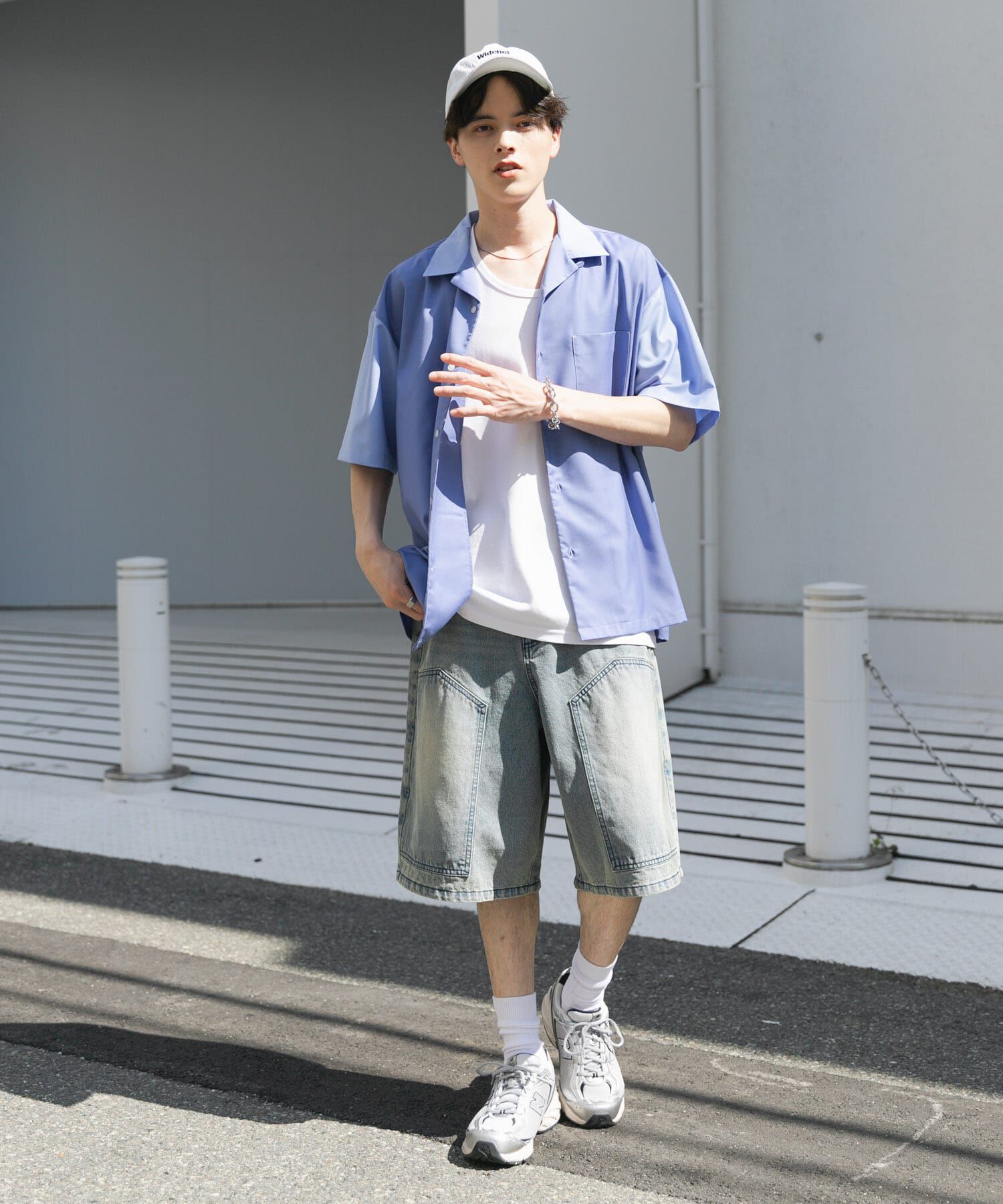 SENSE OF PLACE by URBAN RESEARCH「バイカラーオープンカラーショートスリーブシャツ」|シャツ・ブラウス|