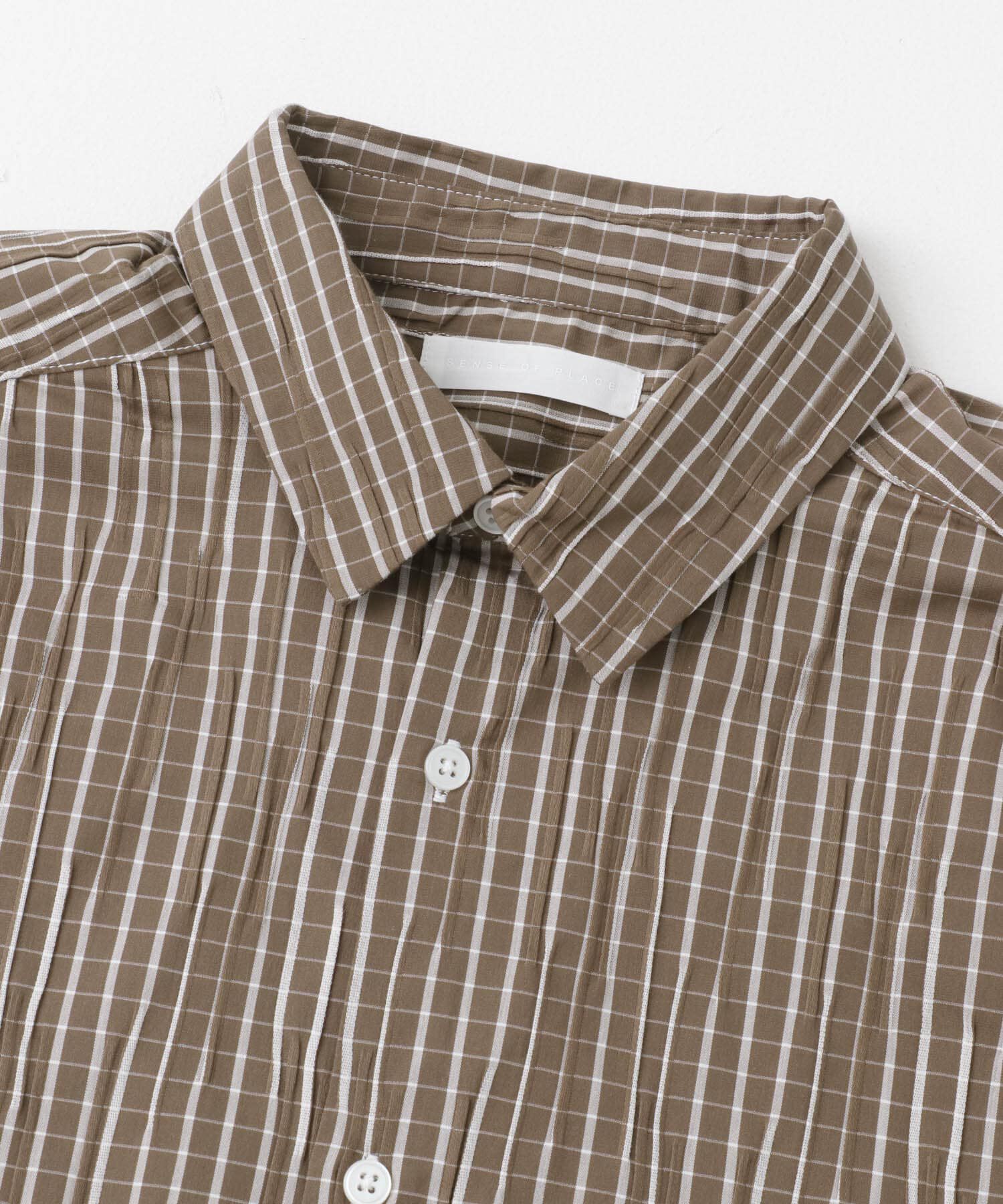 SENSE OF PLACE by URBAN RESEARCH「アソートジャガードショートスリーブシャツ」|シャツ・ブラウス|