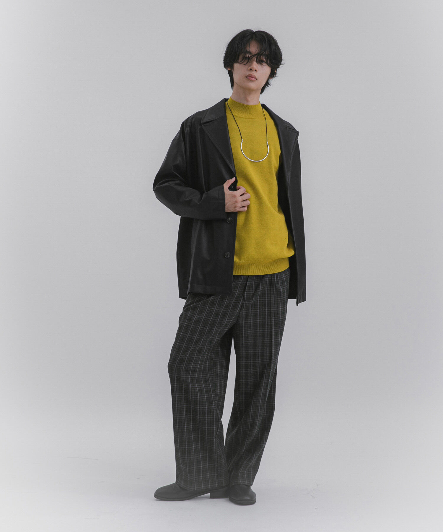 SENSE OF PLACE by URBAN RESEARCH「『一部WEB限定カラー』『洗濯可/毛玉防止』ストレッチモックネックニット」|ニット・セーター|