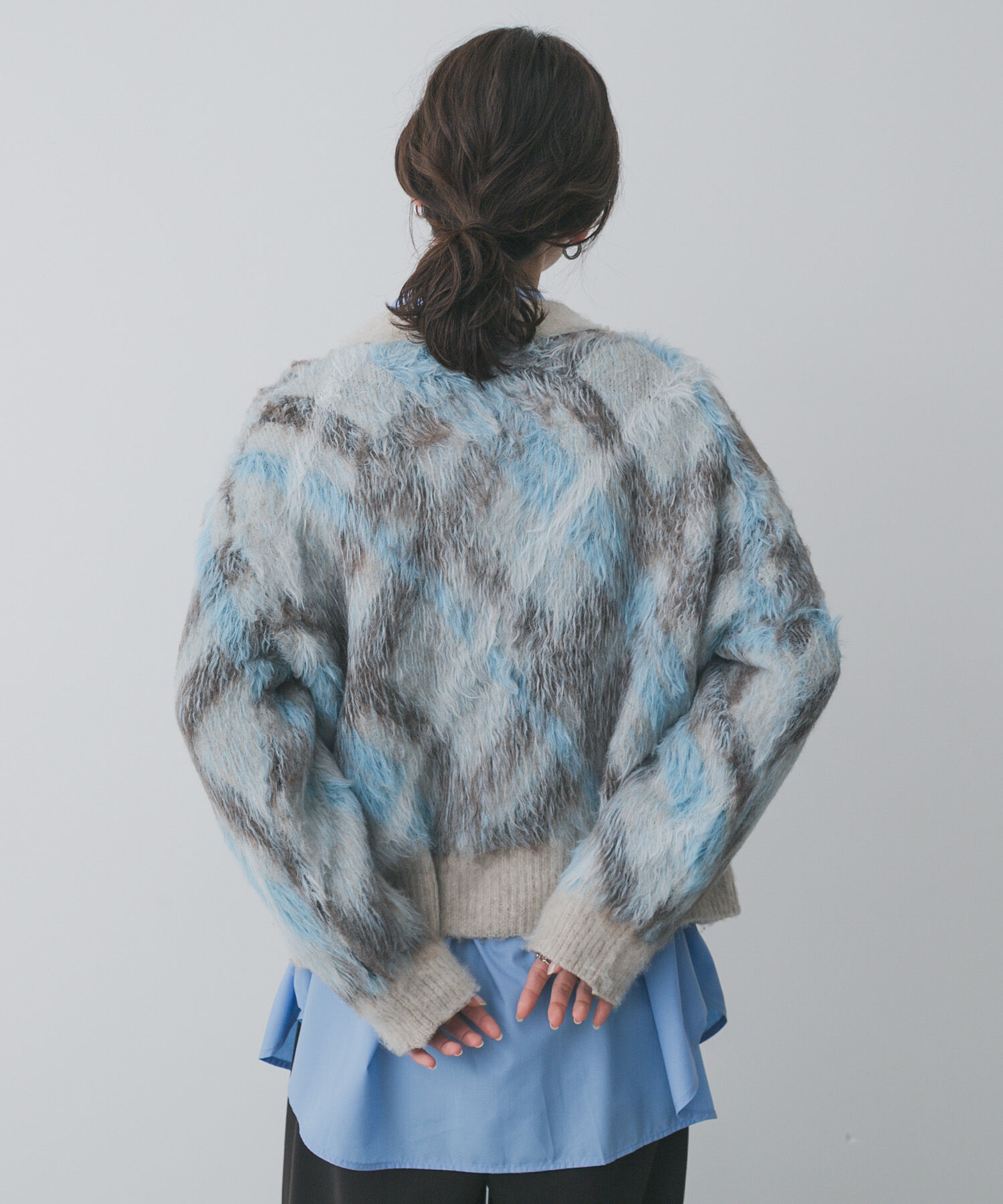 SENSE OF PLACE by URBAN RESEARCH「『洗濯可』エリツキチェックカーディガン」|カーディガン|