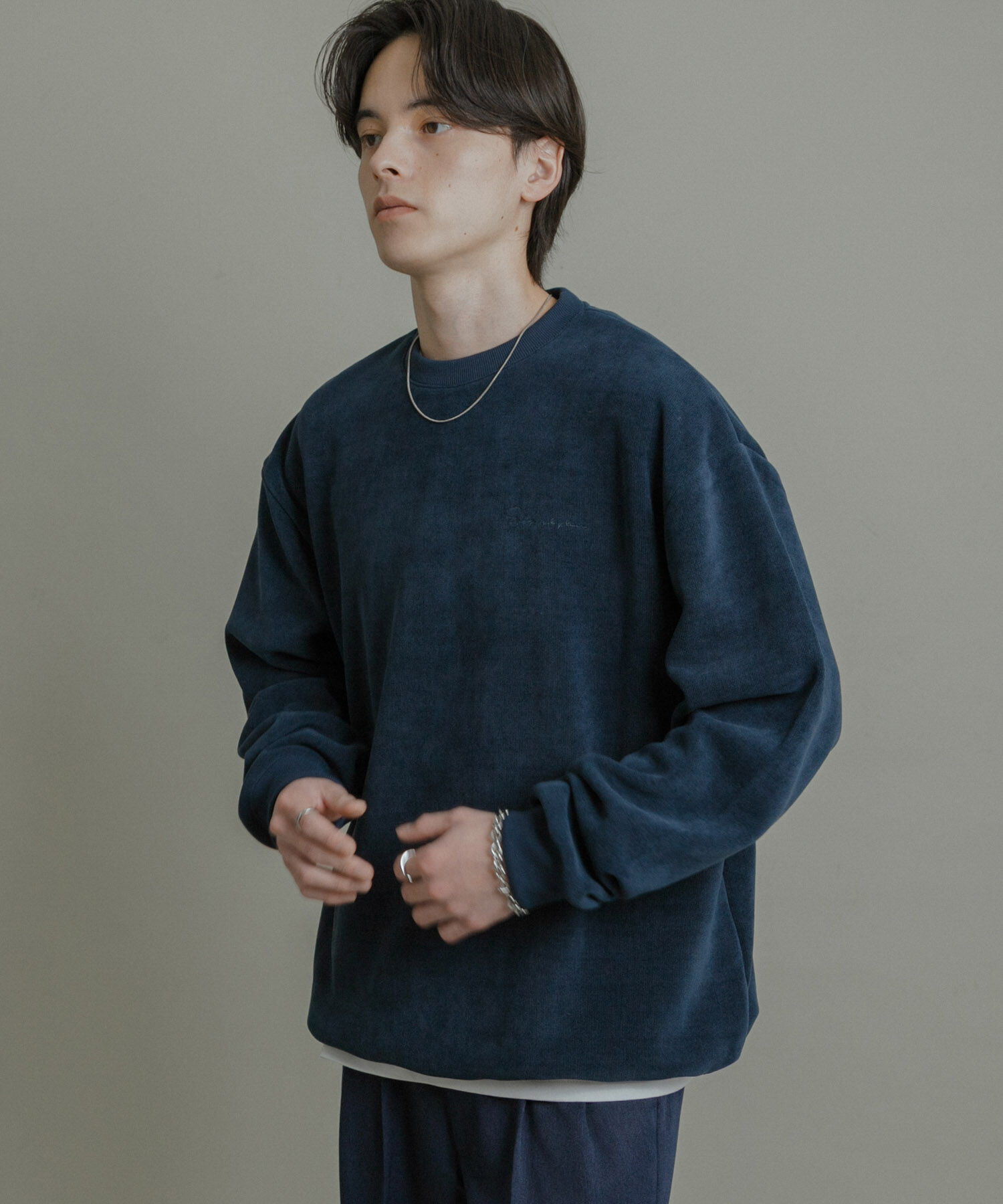 SENSE OF PLACE by URBAN RESEARCH「ニットフリースクルーネックプルオーバー」|ニット・セーター|