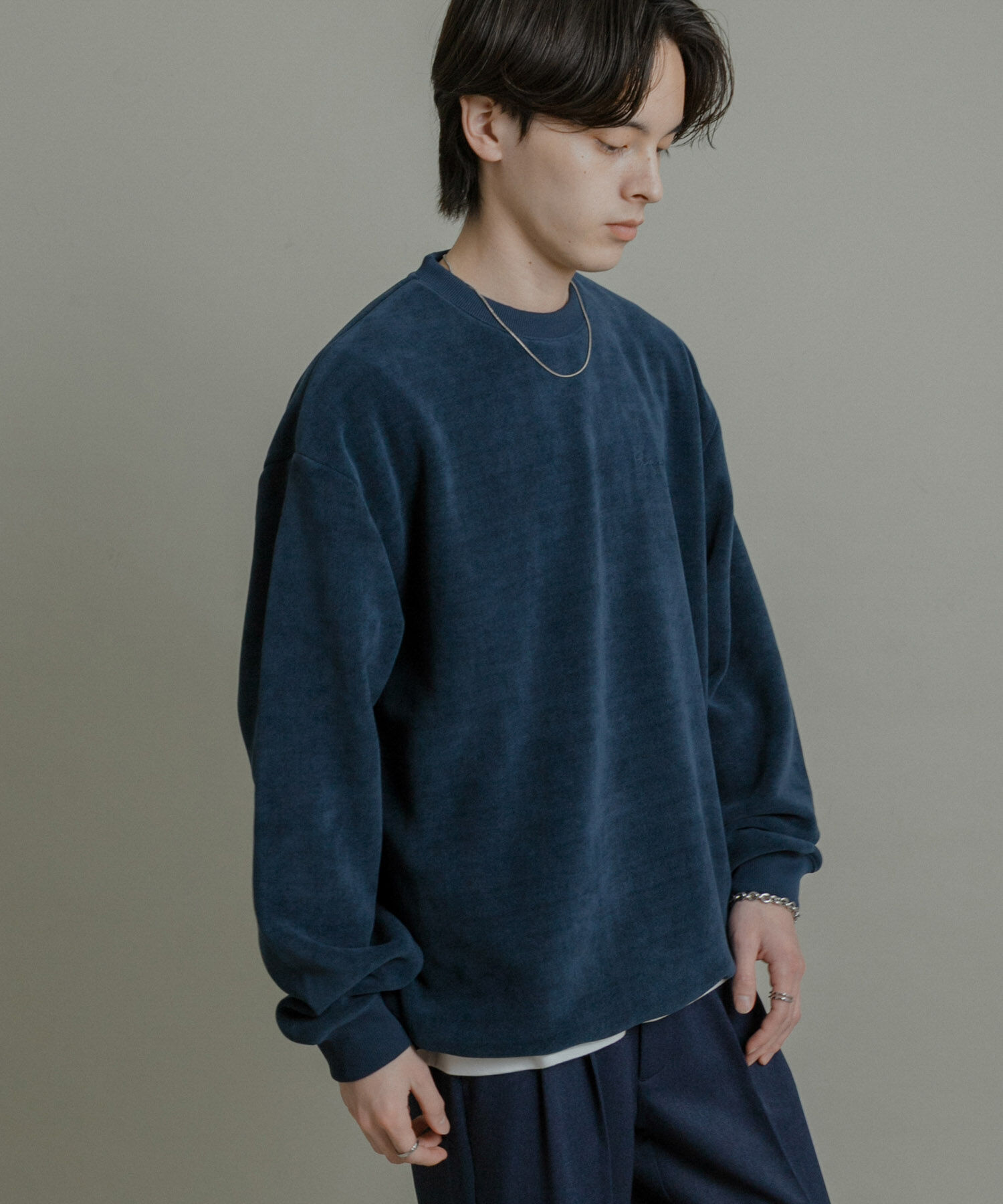 SENSE OF PLACE by URBAN RESEARCH「ニットフリースクルーネックプルオーバー」|ニット・セーター|