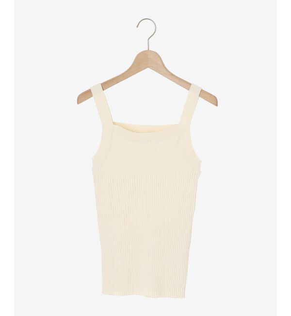  「リブニットキャミソール」|キャミソール|