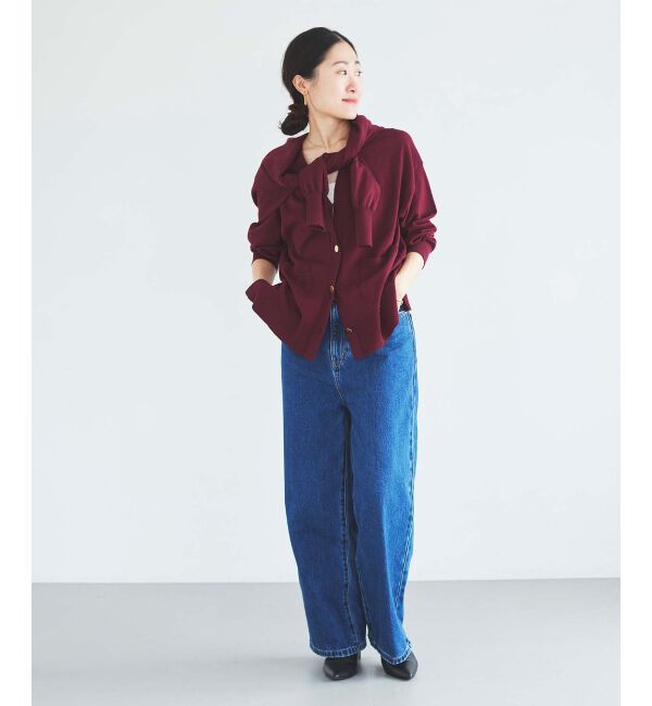 le.coeur blanc「セミフレアデニム」|デニム|