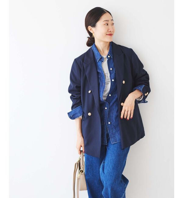 le.coeur blanc「セミフレアデニム」|デニム|