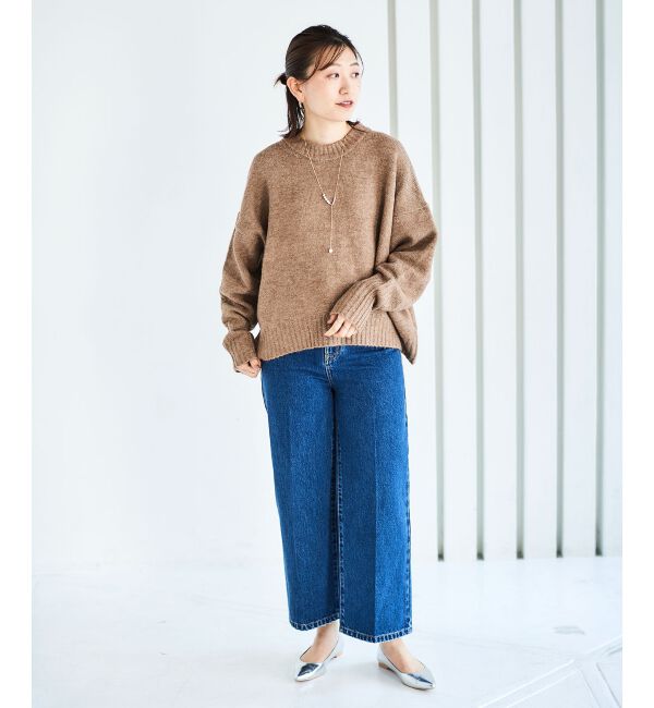 le.coeur blanc「セミフレアデニム」|デニム|