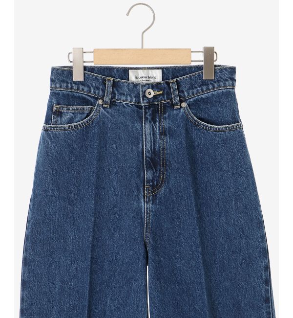 le.coeur blanc「セミフレアデニム」|デニム|