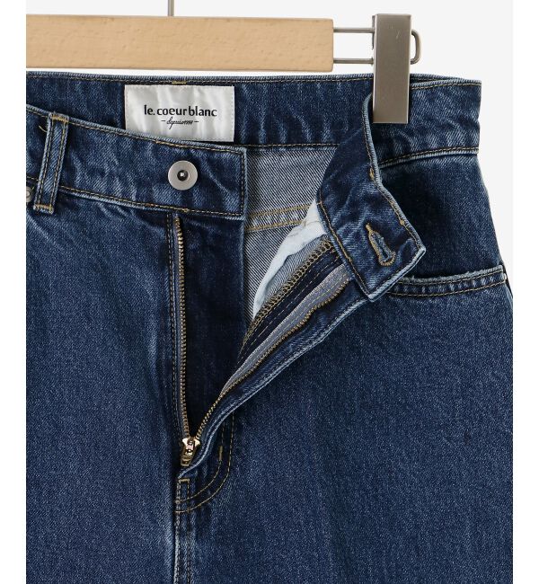 le.coeur blanc「セミフレアデニム」|デニム|
