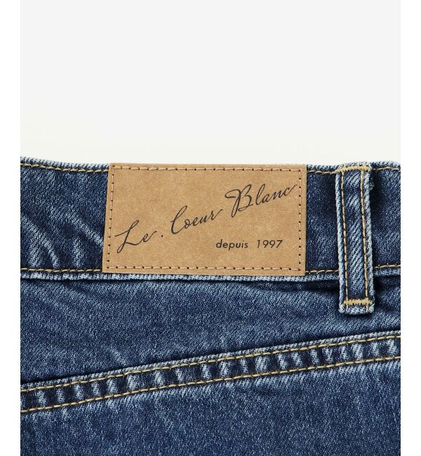 le.coeur blanc「セミフレアデニム」|デニム|