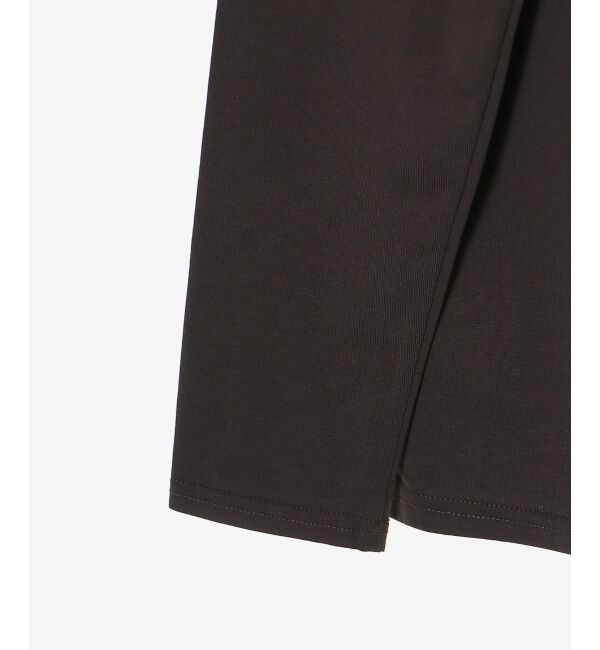 le.coeur blanc「《一部店舗/WEB限定》【vaneum】 サガラ刺繍ロゴロンT」|Tシャツ・カットソー|