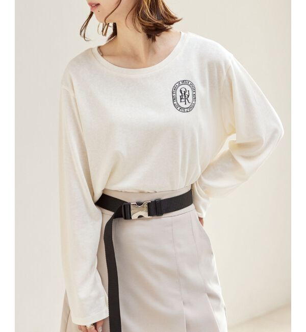  「アソートロゴTシャツ」|Tシャツ・カットソー|アイボリー