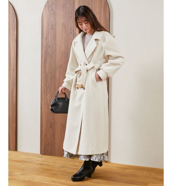 MAJESTICLEGON「バックデザインチェスターコート」|チェスターコート|