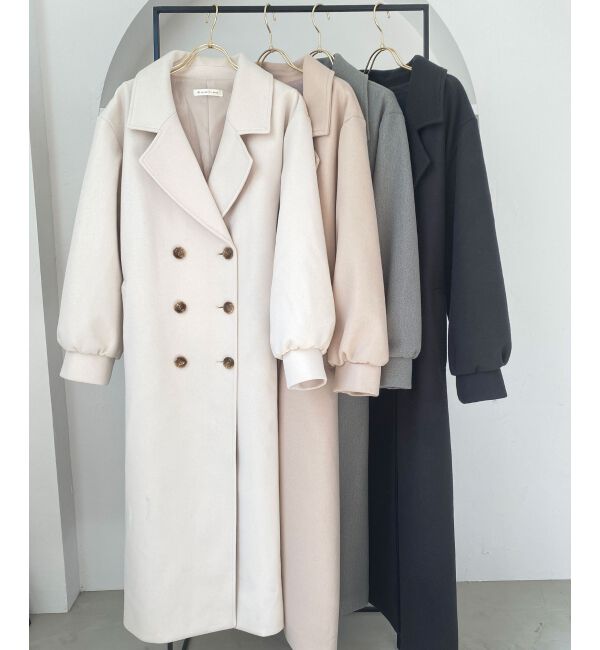 MAJESTICLEGON「バックデザインチェスターコート」|チェスターコート|