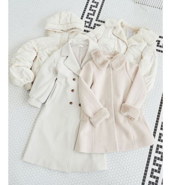 MAJESTICLEGON「バックデザインチェスターコート」|チェスターコート|