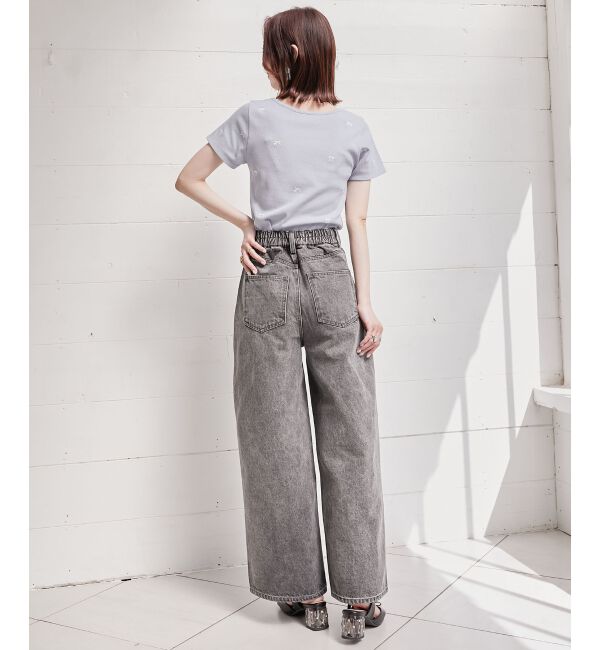 MAJESTICLEGON「ロマンティックエンブロイダリーTシャツ」|Tシャツ・カットソー|