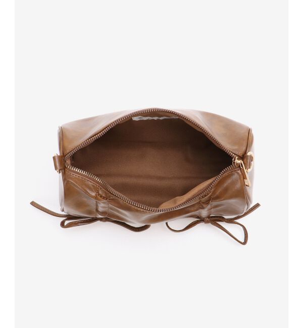 MAJESTICLEGON「パールチェーンセットWリボンバッグ」|ショルダー・メッセンジャー|