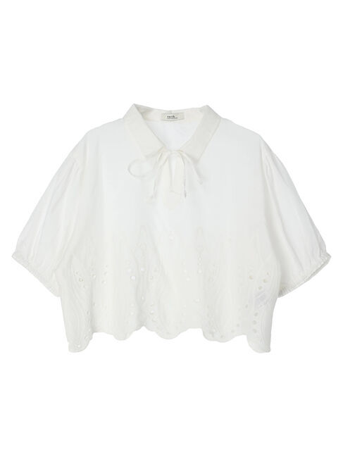 earth music&ecology「エンブロイダリープルオーバー」|Tシャツ・カットソー|