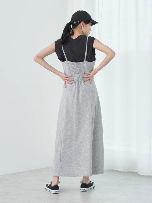 earth music&ecology「スウェットキャミワンピース」|ワンピース|