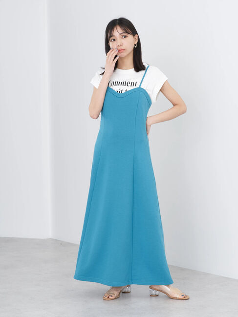 earth music&ecology「スウェットキャミワンピース」|ワンピース|